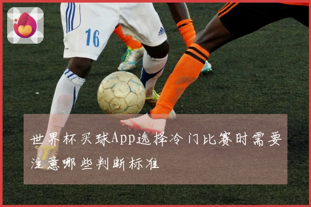 世界杯买球App选择冷门比赛时需要注意哪些判断标准