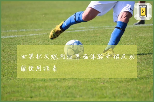 世界杯买球网址界面体验介绍及功能使用指南